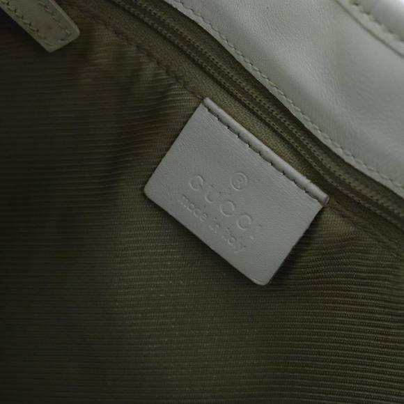 GUCCI GG Canvas Jackie Shoulder Bag Light Blue 001 4057 Auth ep4384 - Picture 16 of 16